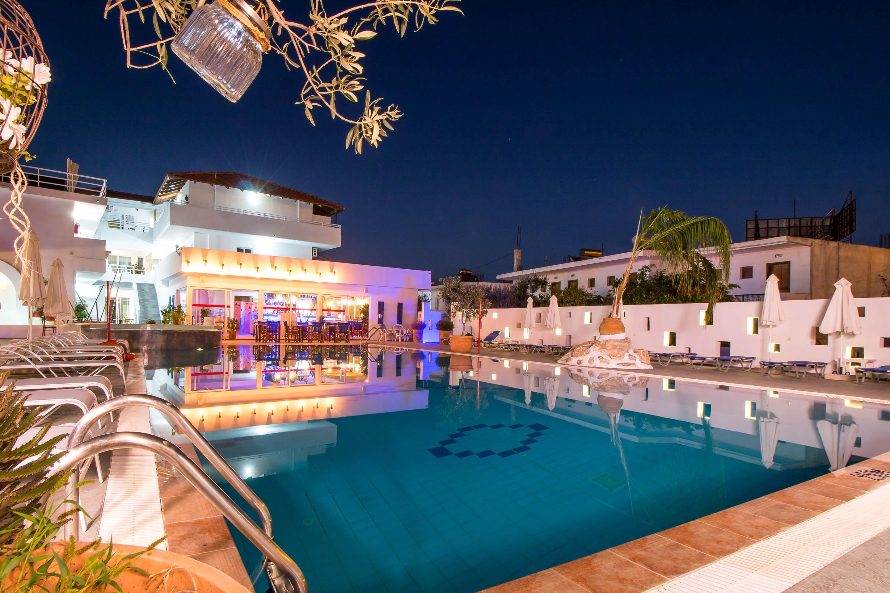 Tinas Plus Hotel Faliraki Dış mekan fotoğraf