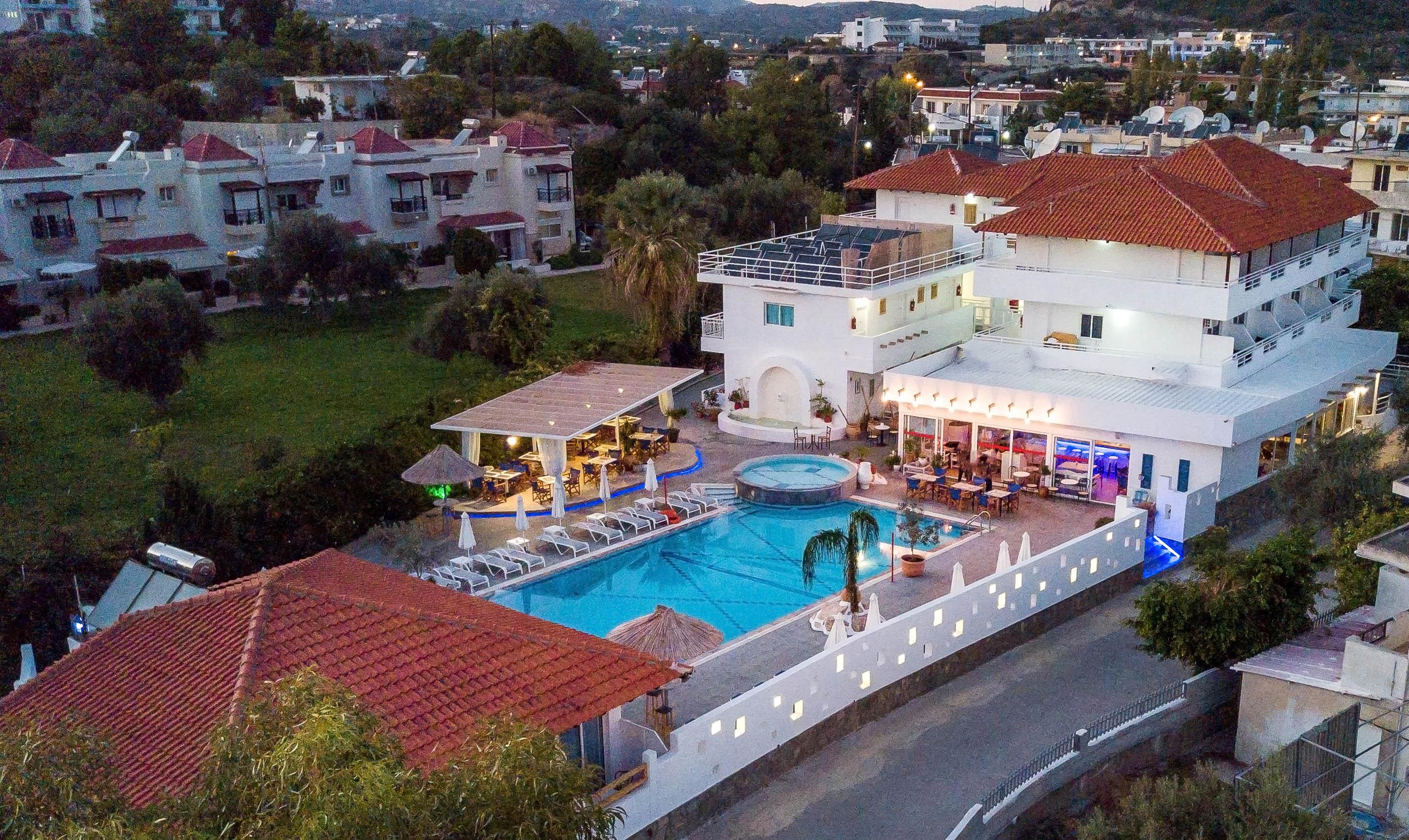 Tinas Plus Hotel Faliraki Dış mekan fotoğraf