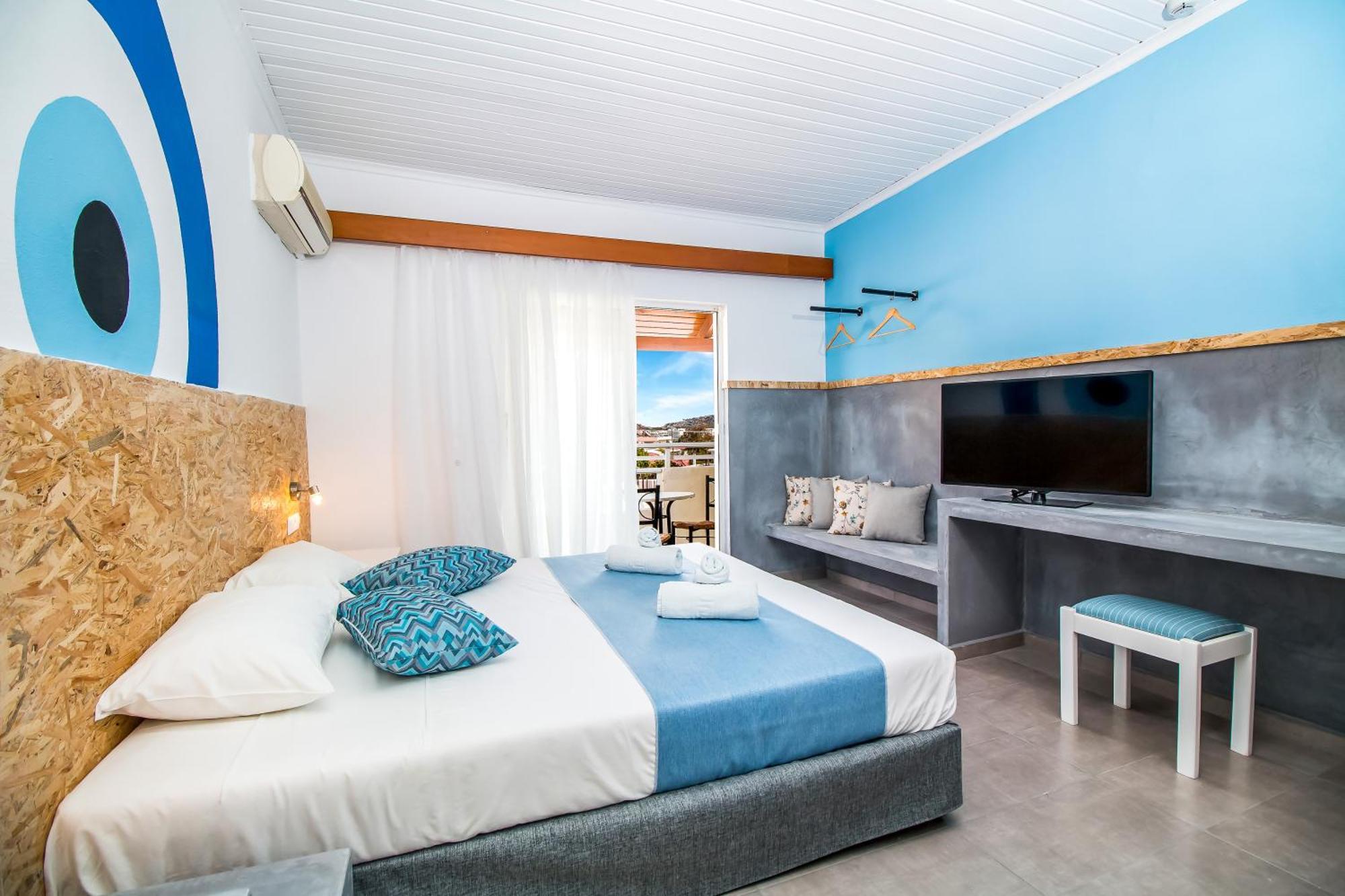 Tinas Plus Hotel Faliraki Dış mekan fotoğraf